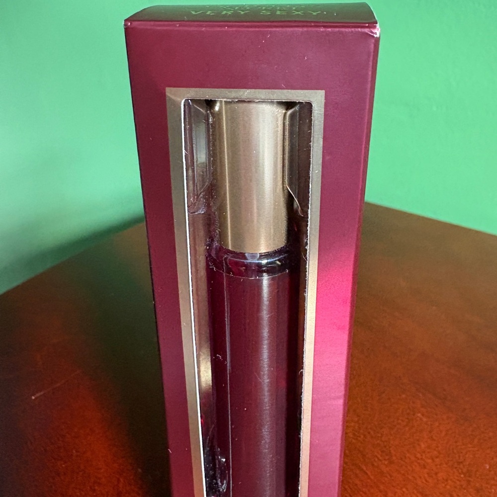 Victoria's Secret Very Sexy Perfume - Burgundy and Gold